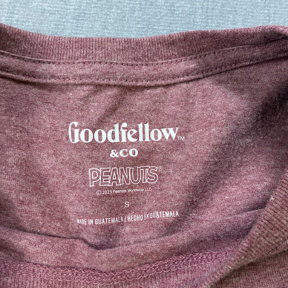 Goodfellow & Co T Shirt Men Small Aspen Colorado Snoopy Peanuts Graphic Tee NWT - Picture 3 of 6